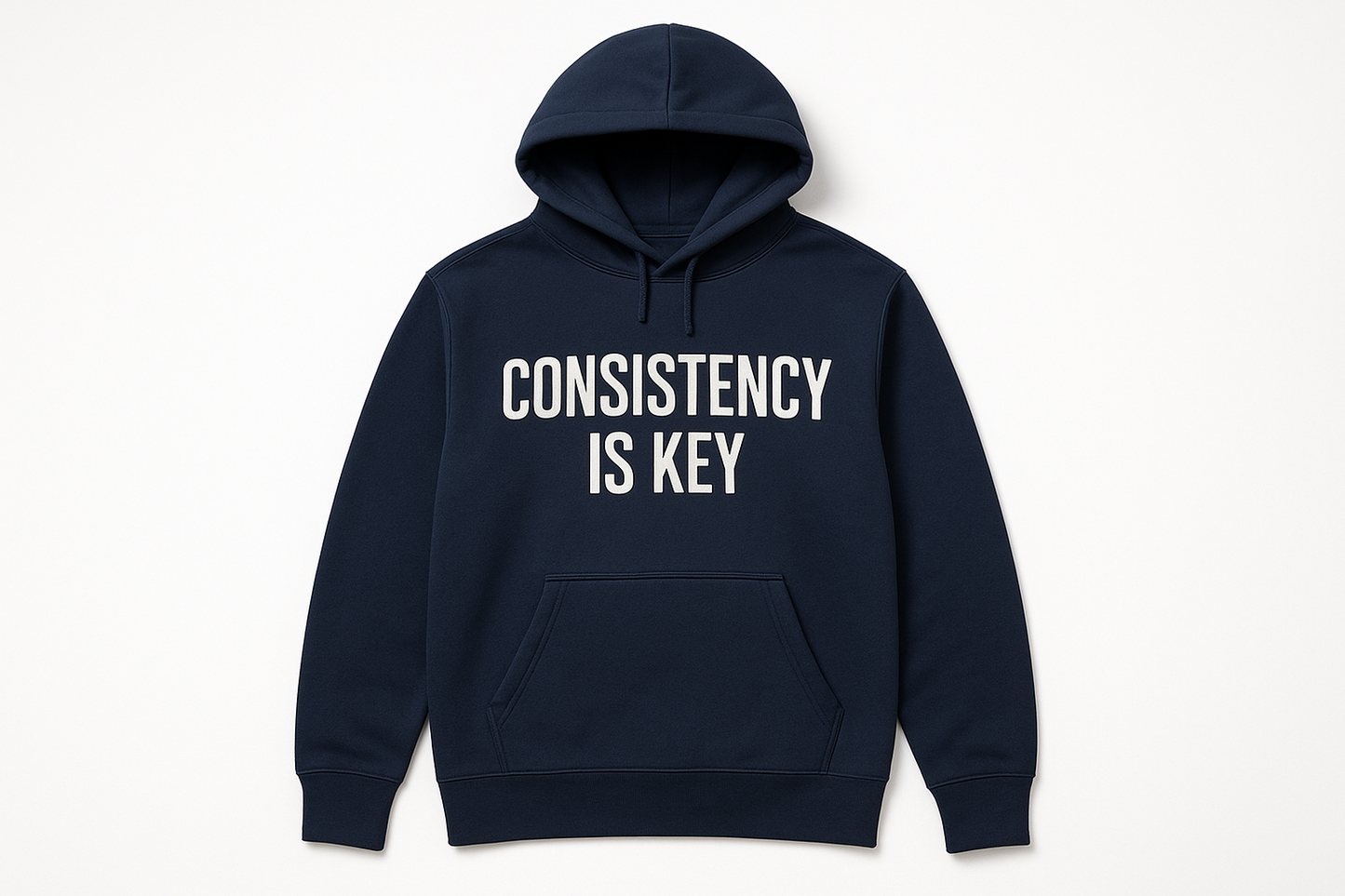 Consistency is Key Inspirational Hoodie