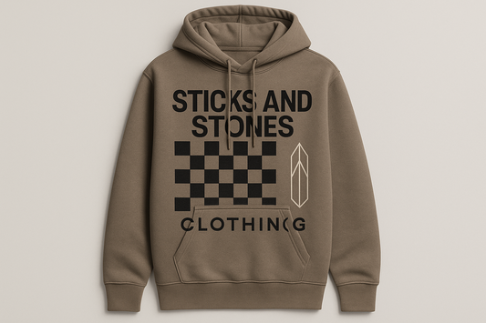 S&S Checked Hoodie